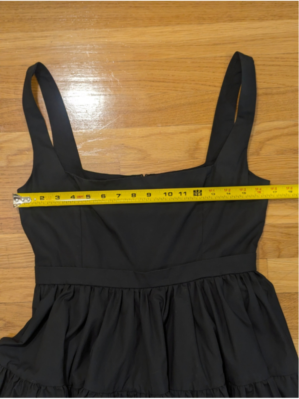 ALB Anne Louise Boutique the Noir Black Mini Dress Medium - Picture 10 of 16